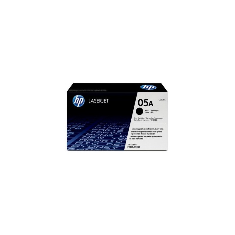 CARTUCHO DE TONER HP 05A ORIGINAL NEGRO 