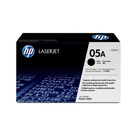 CARTUCHO DE TONER HP 05A ORIGINAL NEGRO 