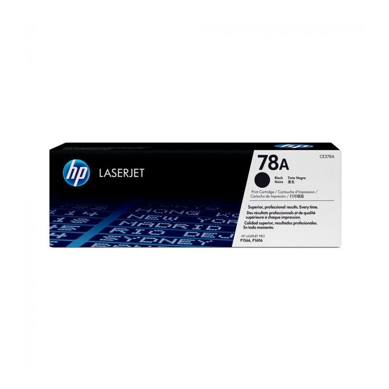 CARTUCHO DE TONER HP 78A ORIGINAL NEGRO 