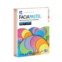 HOJAS FACIA PASTEL CARTA...