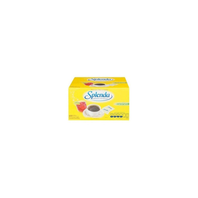 ENDULZANTE SPLENDA 700 SOBRES DE 1G C/U 