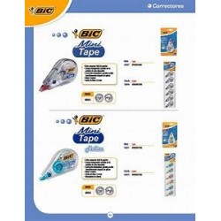 CORRECTOR BIC MINI TAPE CINTA 6 PZAS 