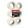 CINTA DE EMPAQUE JANEL TRANSPARENTE MEDIDAS 48MMX150 MTS EMP-/6 PZAS 